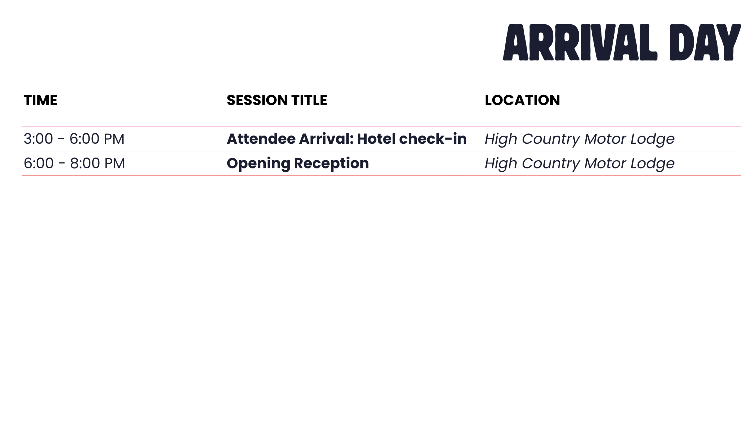 01_Arrival